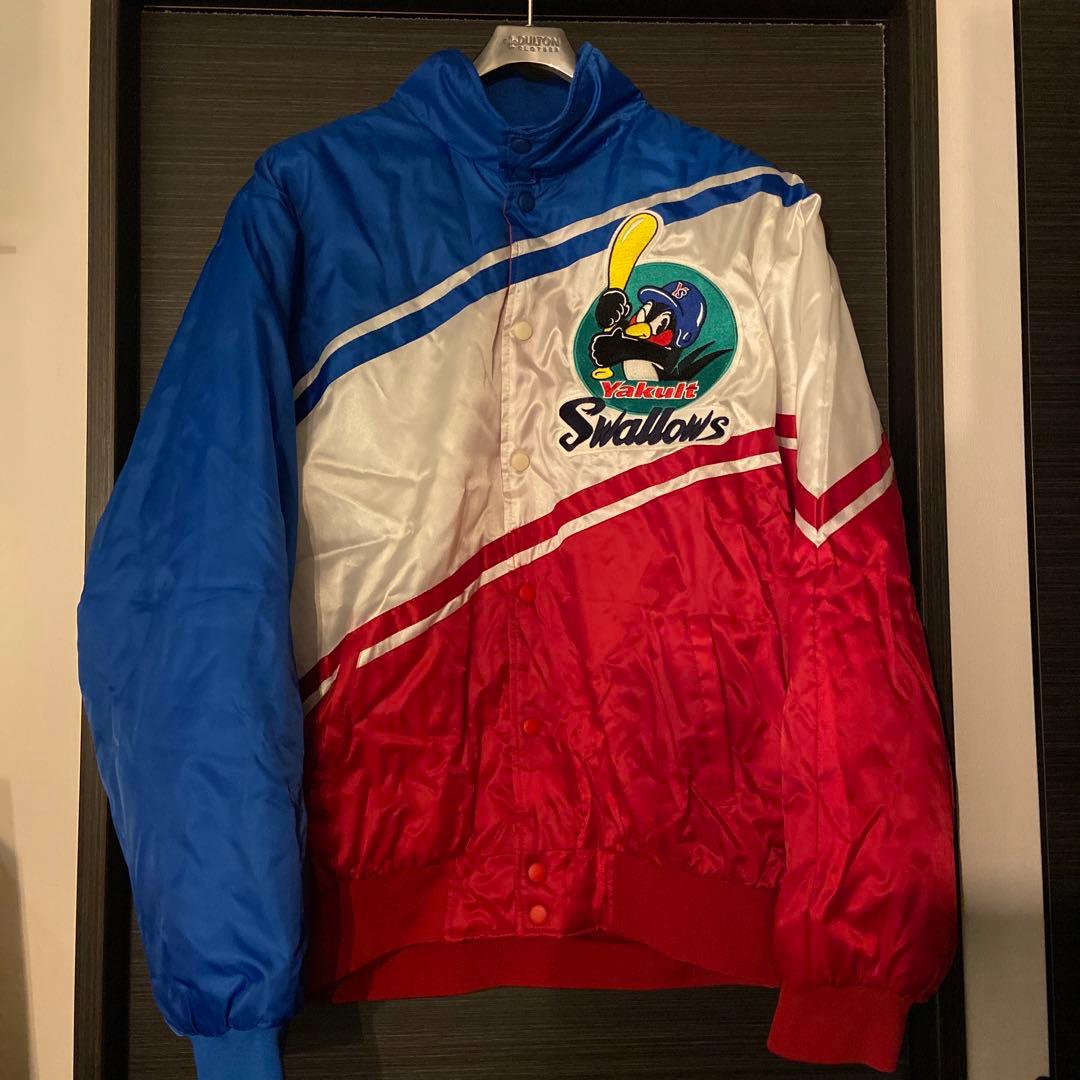 美品⭐︎レア⭐︎Yakult Swallows 復刻グラコンジャケット　ヤクルト