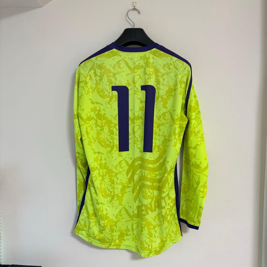 中央学院 高校 サッカー ユニフォーム 長袖 激レア