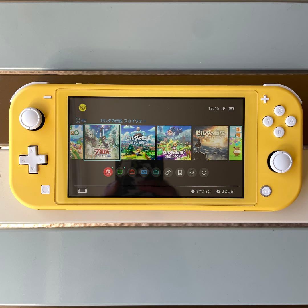 Nintendo Switch Lite イエロー 付属品セット