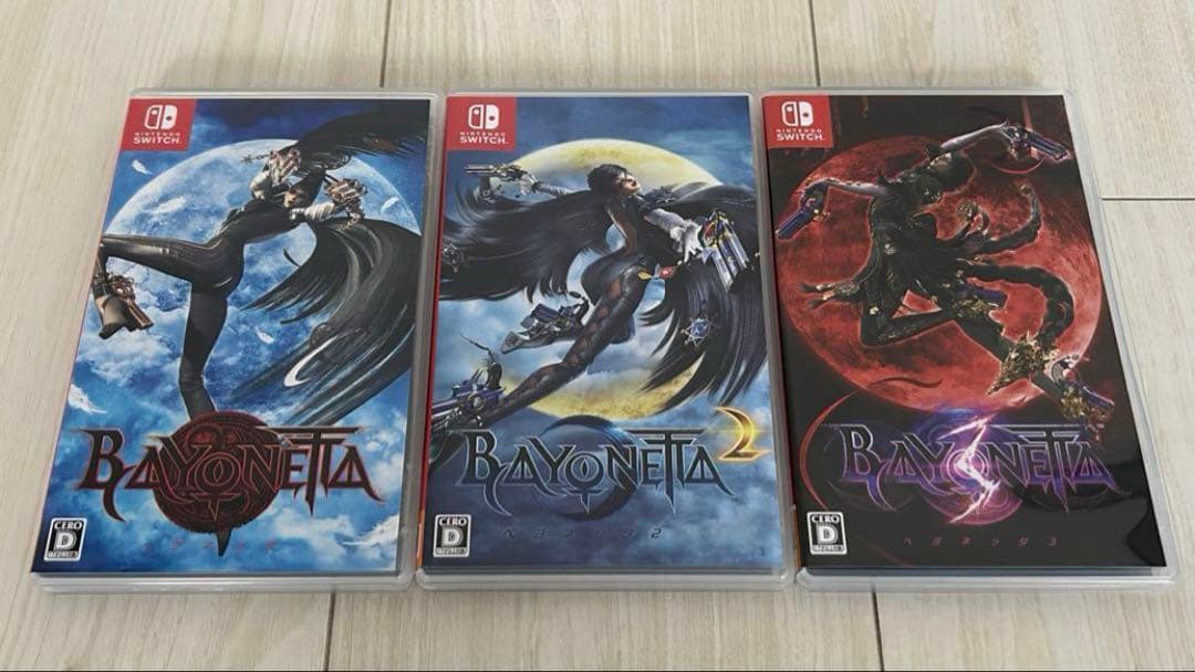 ベヨネッタ1・2・3セットニンテンドーSwitchスイッチ