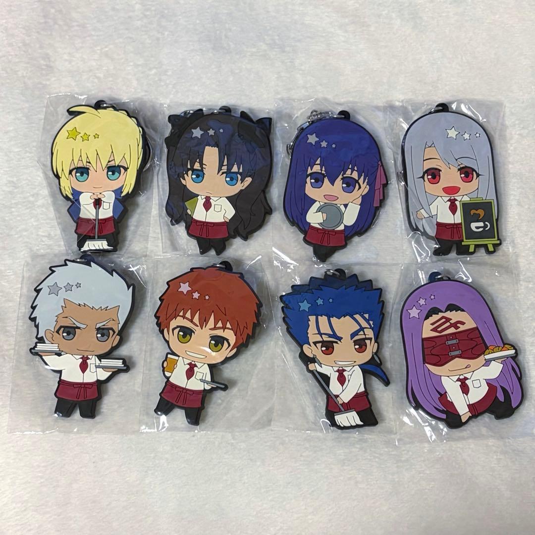 Fate UBW Youme cafe 限定 ラバーキーホルダー ★