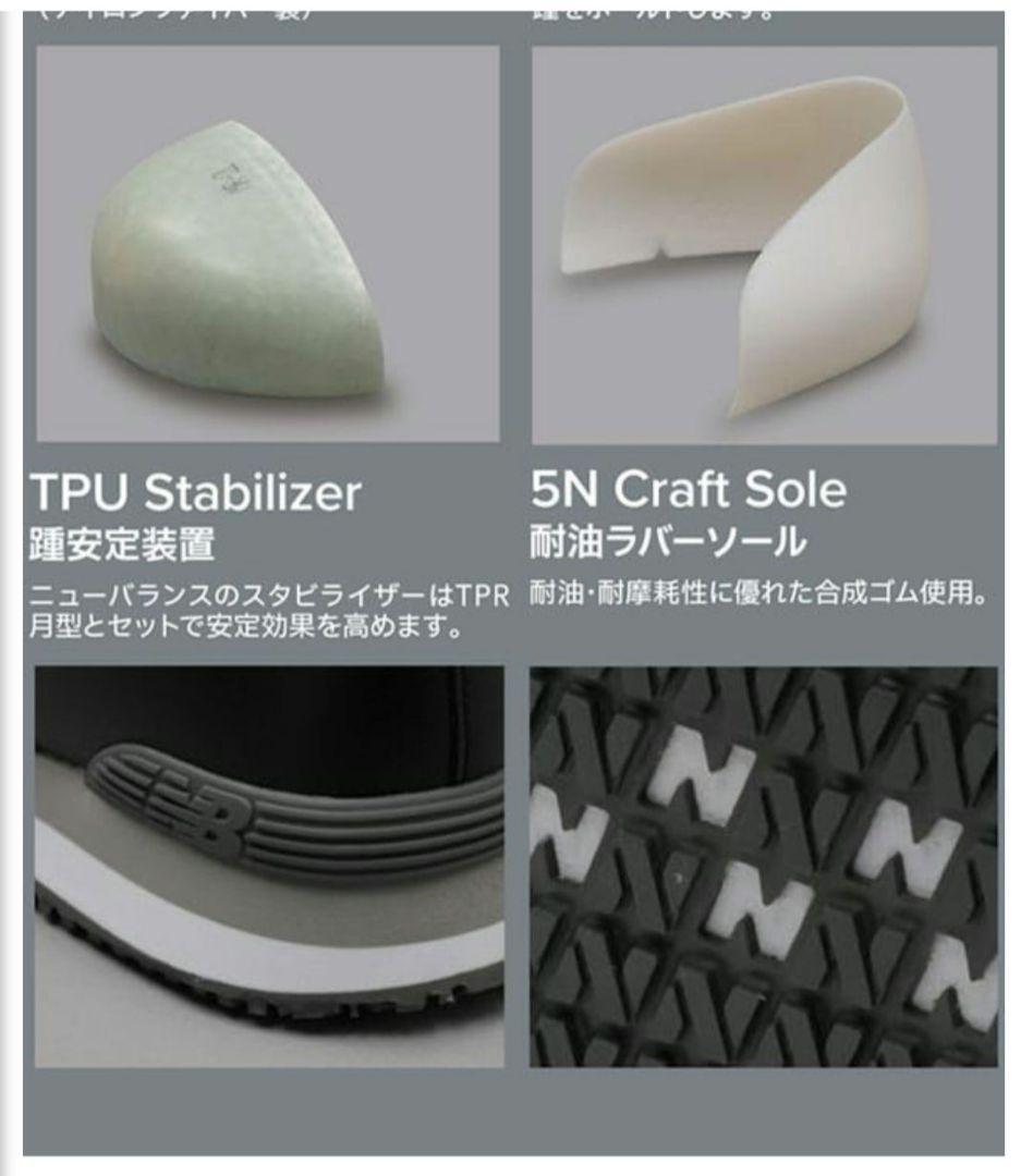 New Balance安全靴 ブラック ２８センチSkankjp