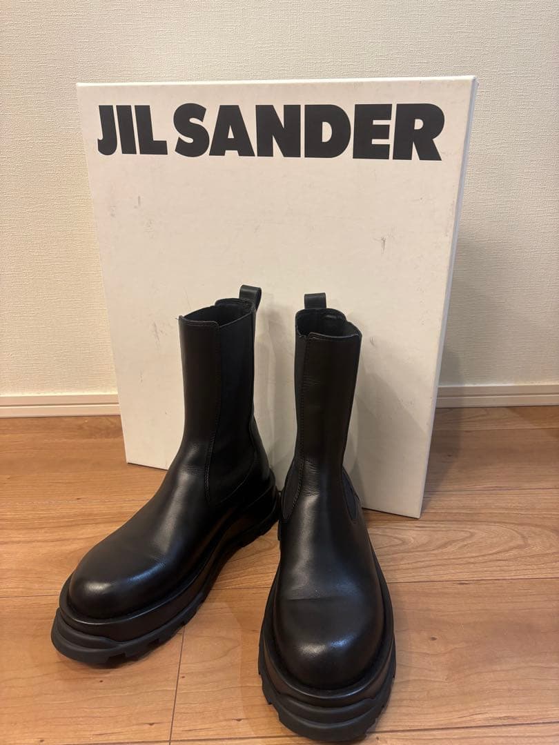 JIL SANDER チェルシーブーツ　38 ⚠️注意書きお読み下さい