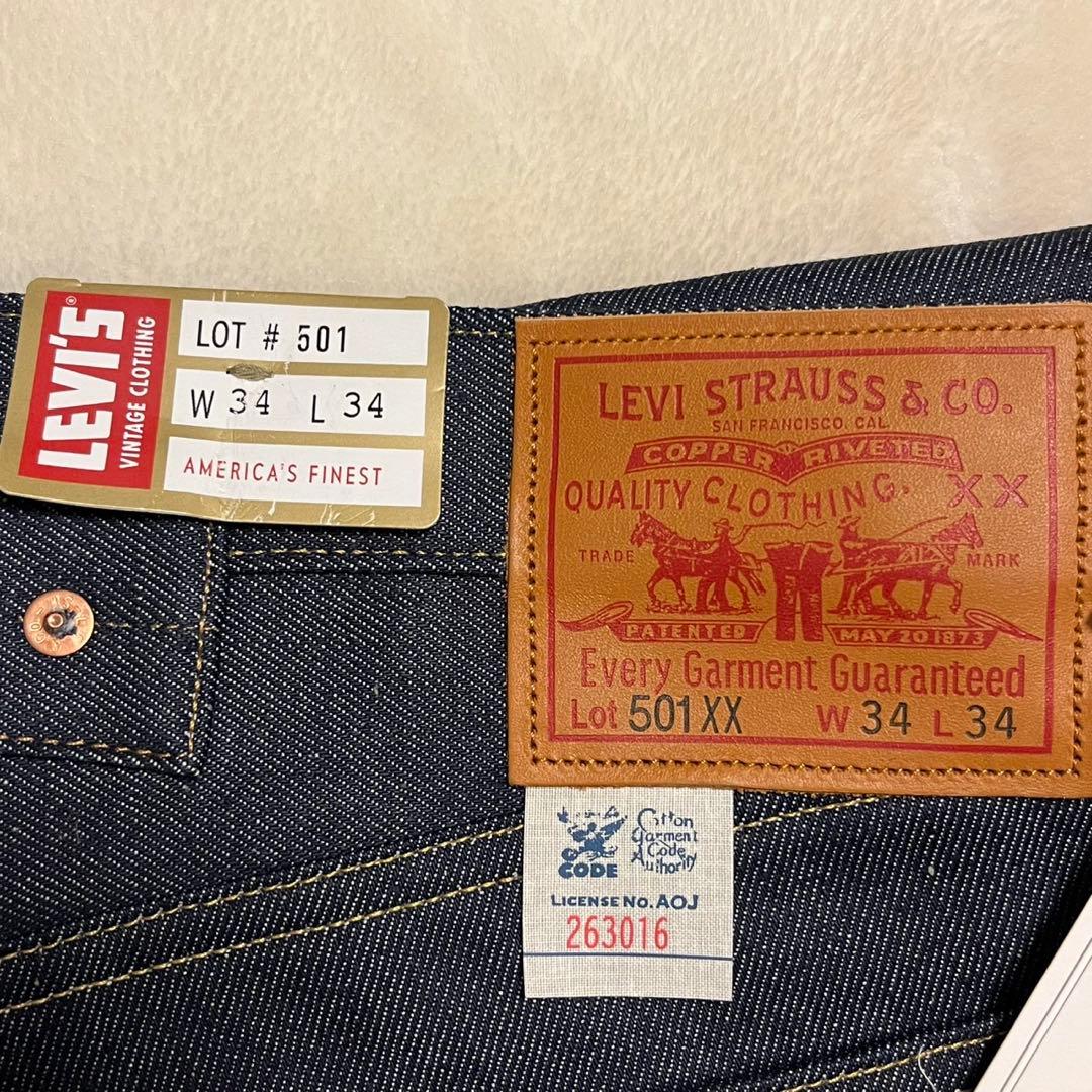 リーバイスビンテージクロージング 506XX 46 & 501XX W34