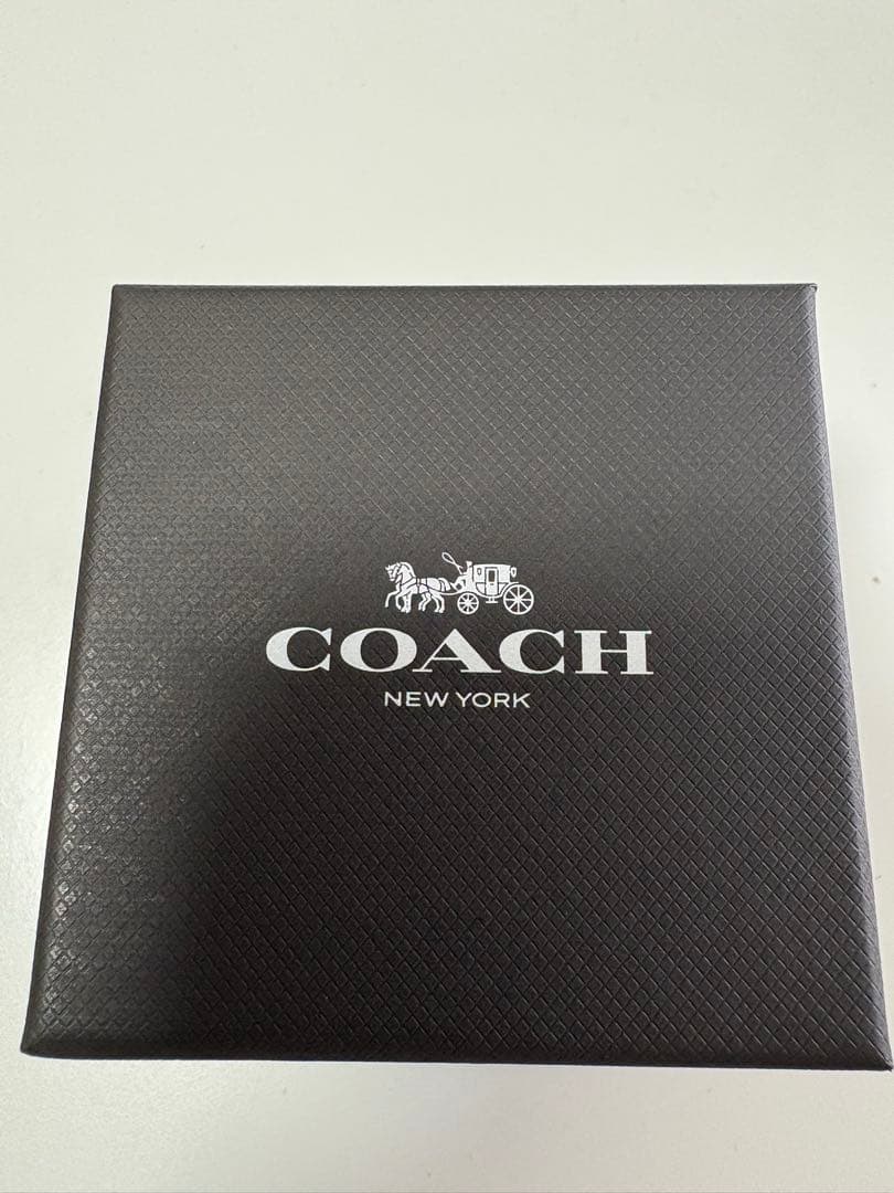 COACH アナログ時計 ストーン装飾付き