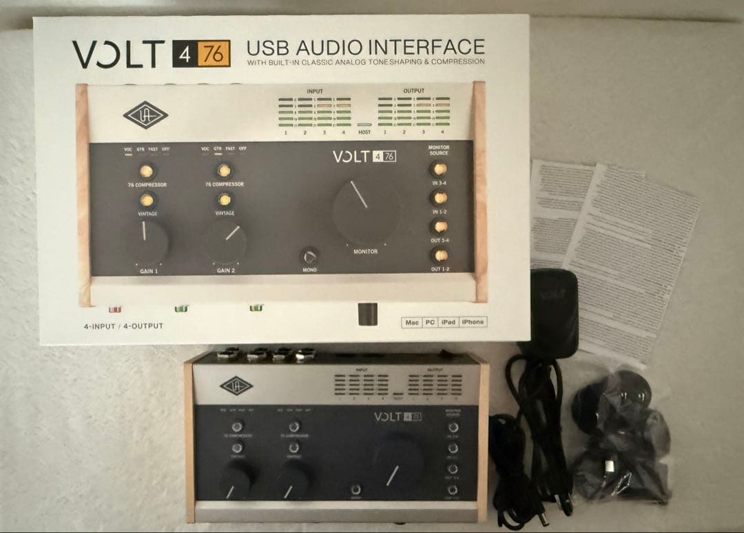 Universal Audio Volt 476 オーディオインターフェイス