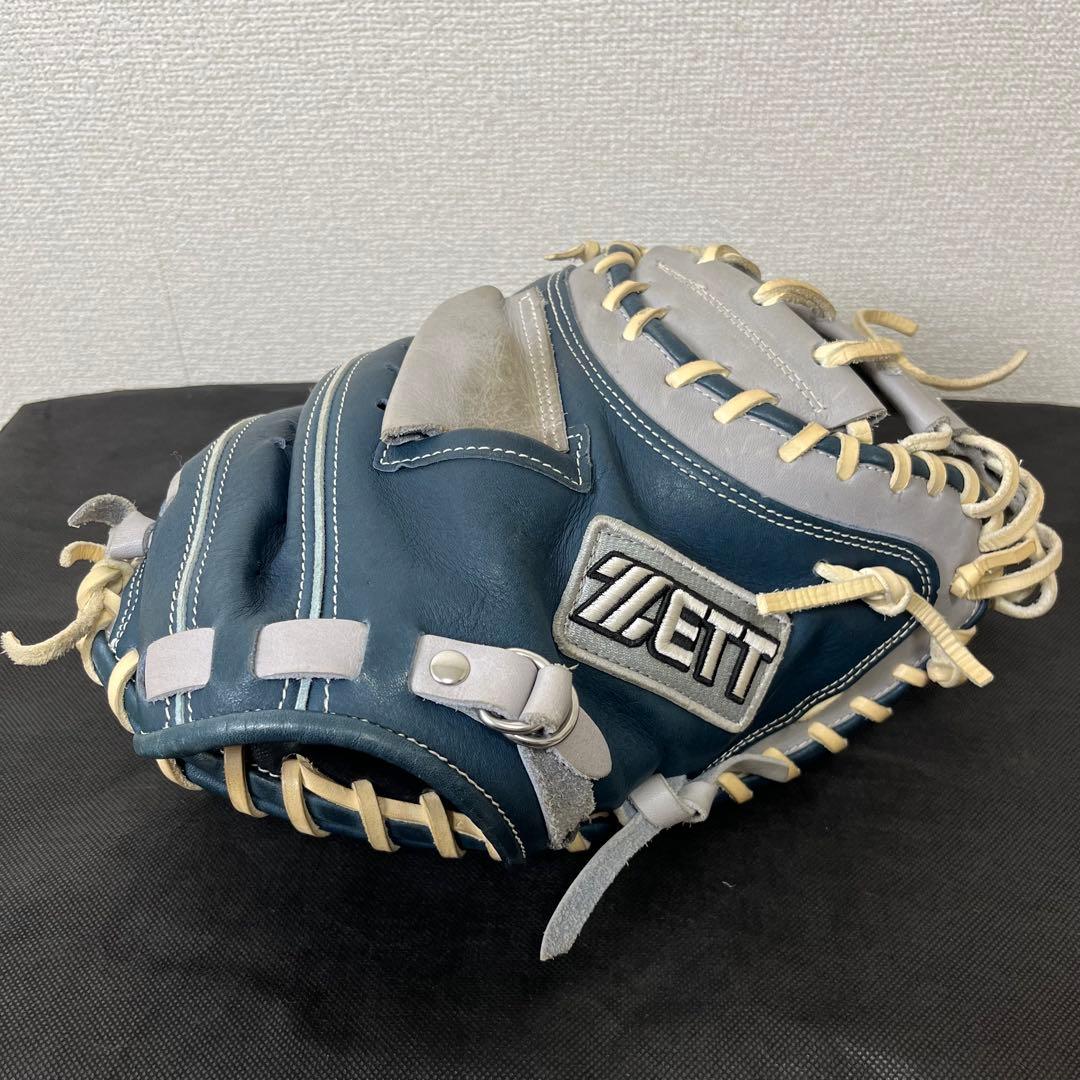 ZETT 希少色　グランステイタス 一般軟式 キャッチャーミット