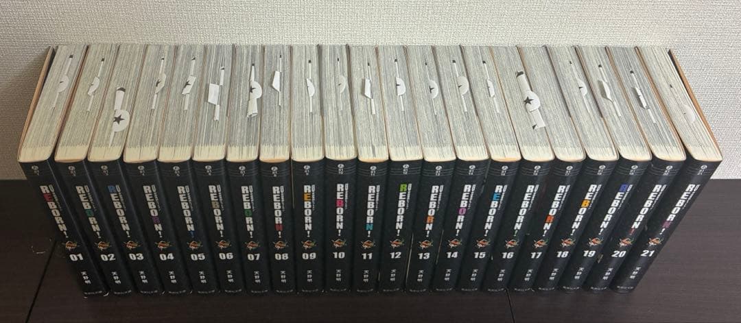 文庫版　家庭教師ヒットマン REBORN！　全21巻 BOX＋ポストカード21枚