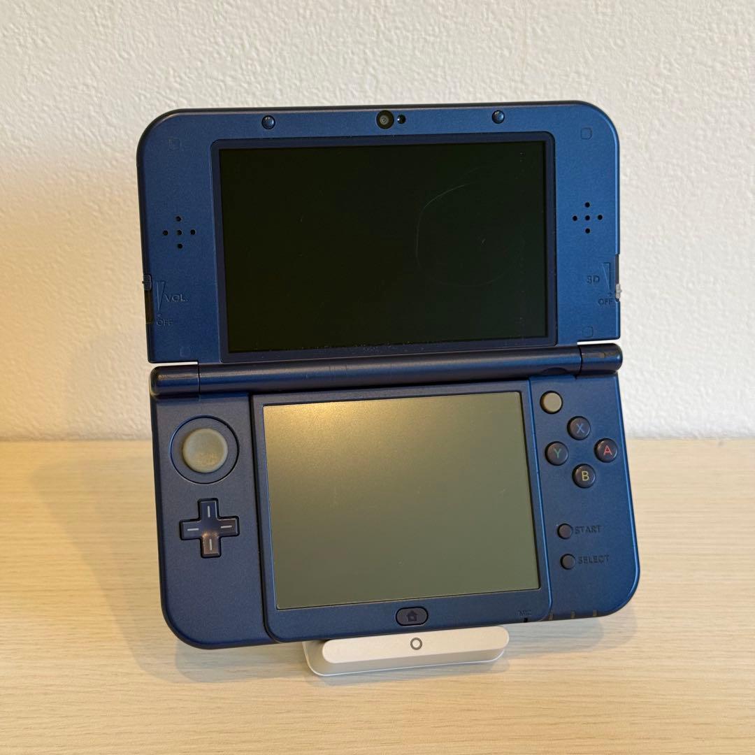 【訳ありジャンク】Newニンテンドー3DS LL メタリックブルー 3-036