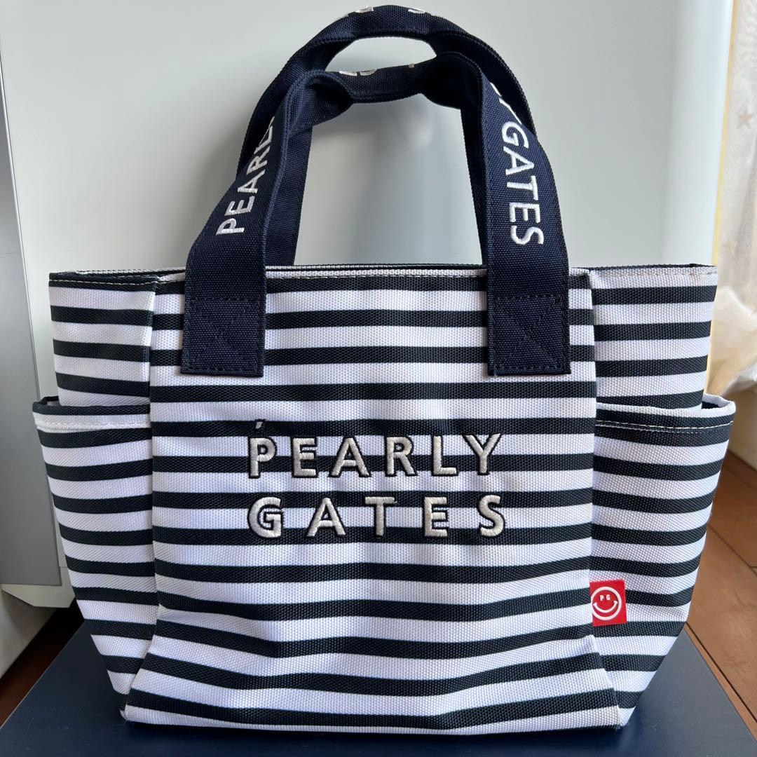 パーリーゲイツ　PEARLY GATES ストライプ　カートバッグ
