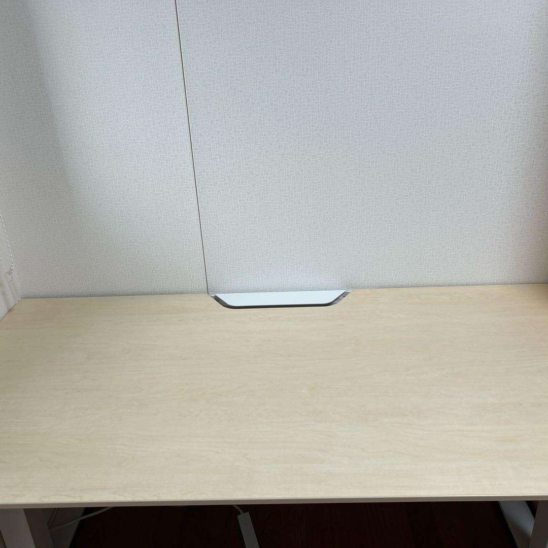 コクヨ 電動昇降デスク シークエンス 幅135 ホワイト パソコンデスク