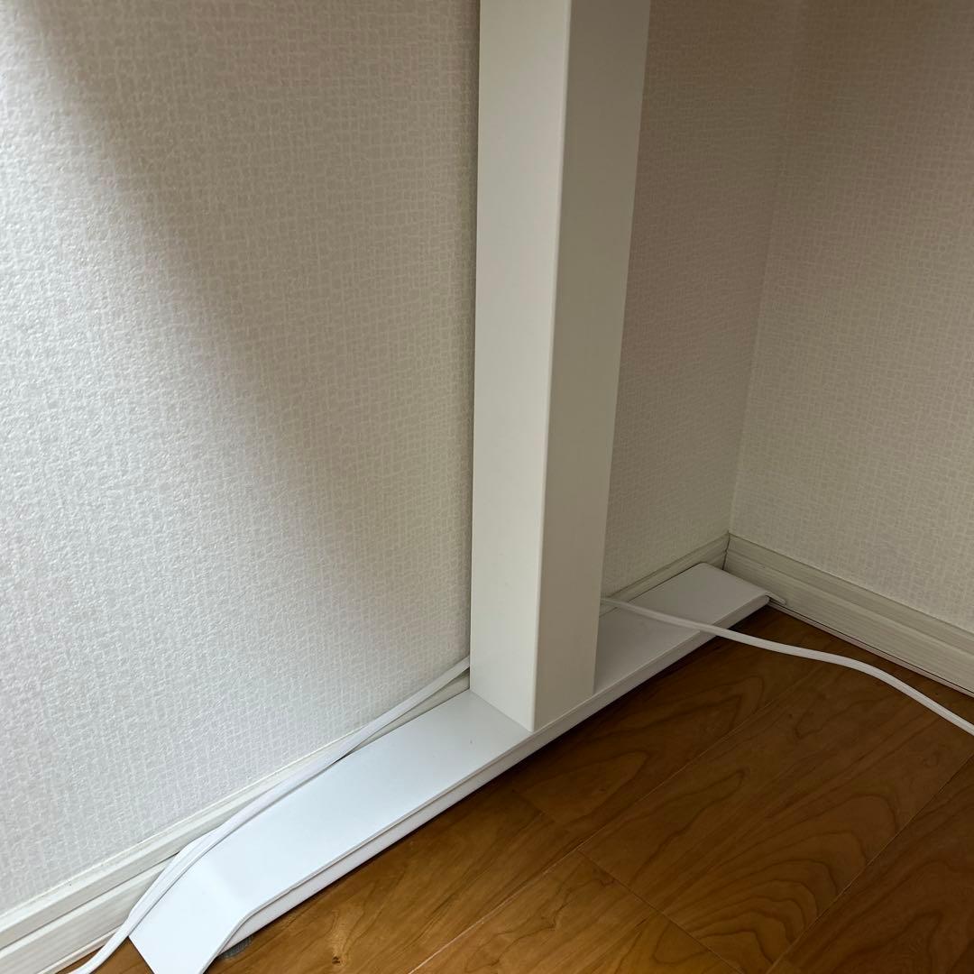 コクヨ 電動昇降デスク シークエンス 幅135 ホワイト パソコンデスク