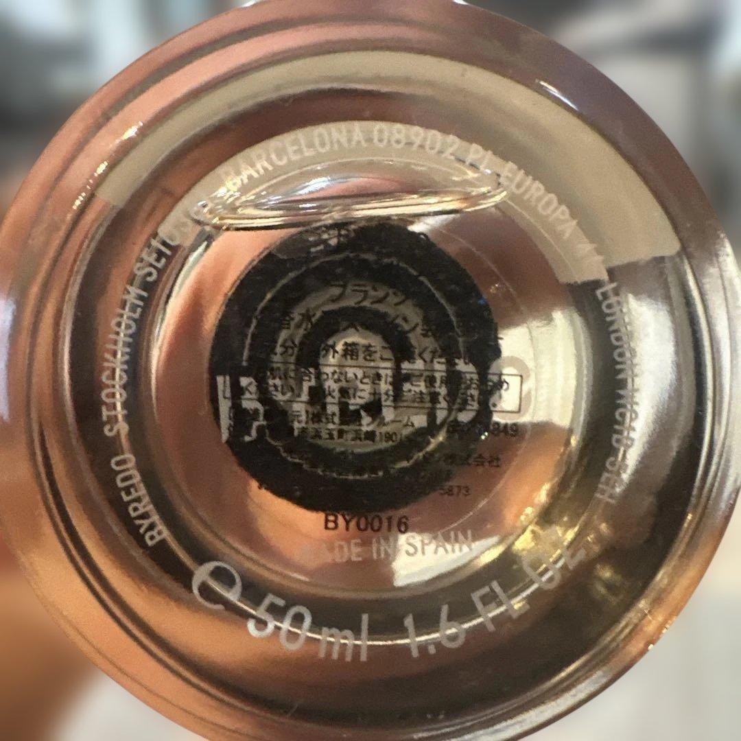 BYREDO EAU DE PARFUM BYREDOの香水