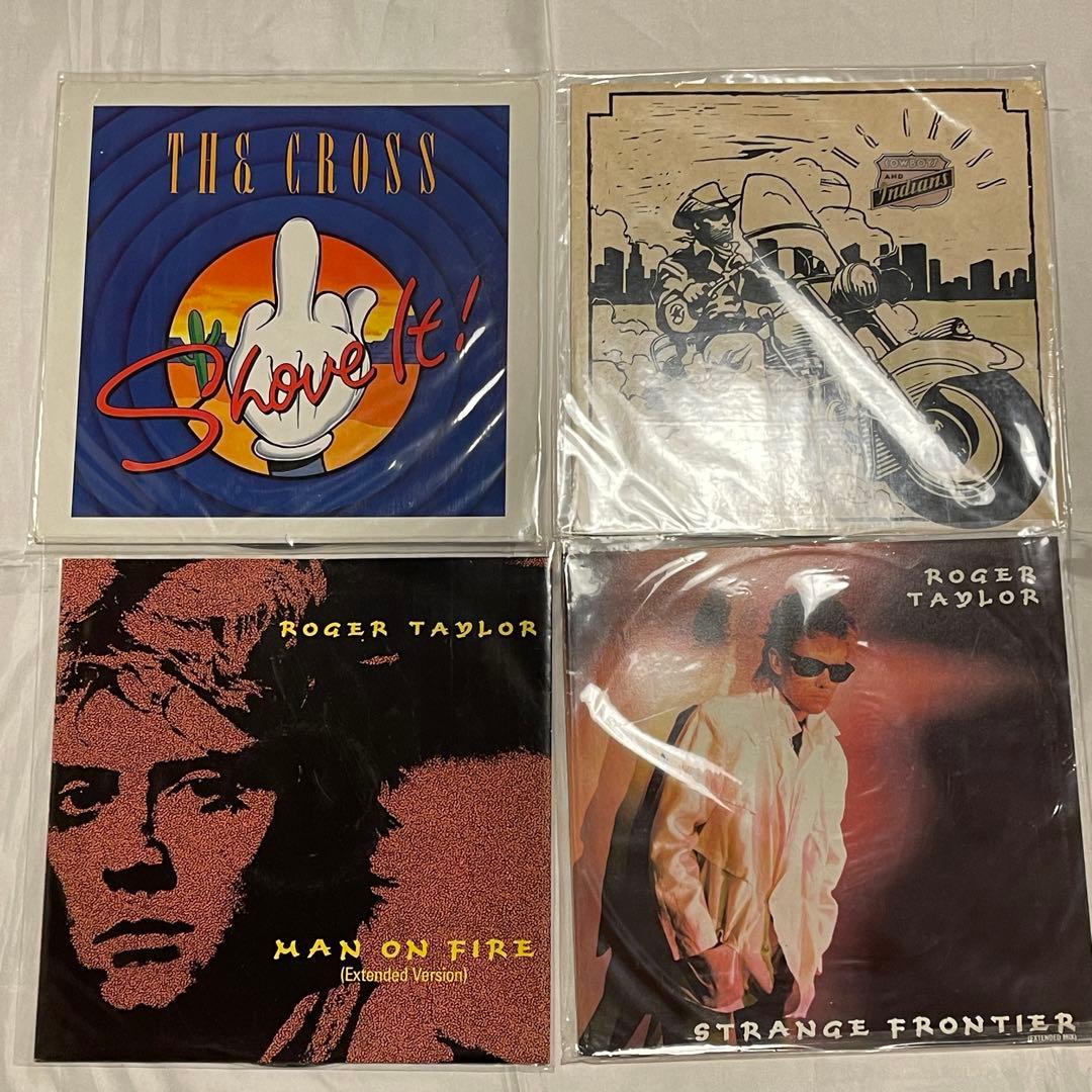 Roger Taylor関連12インチ4枚セット Queen クイーン