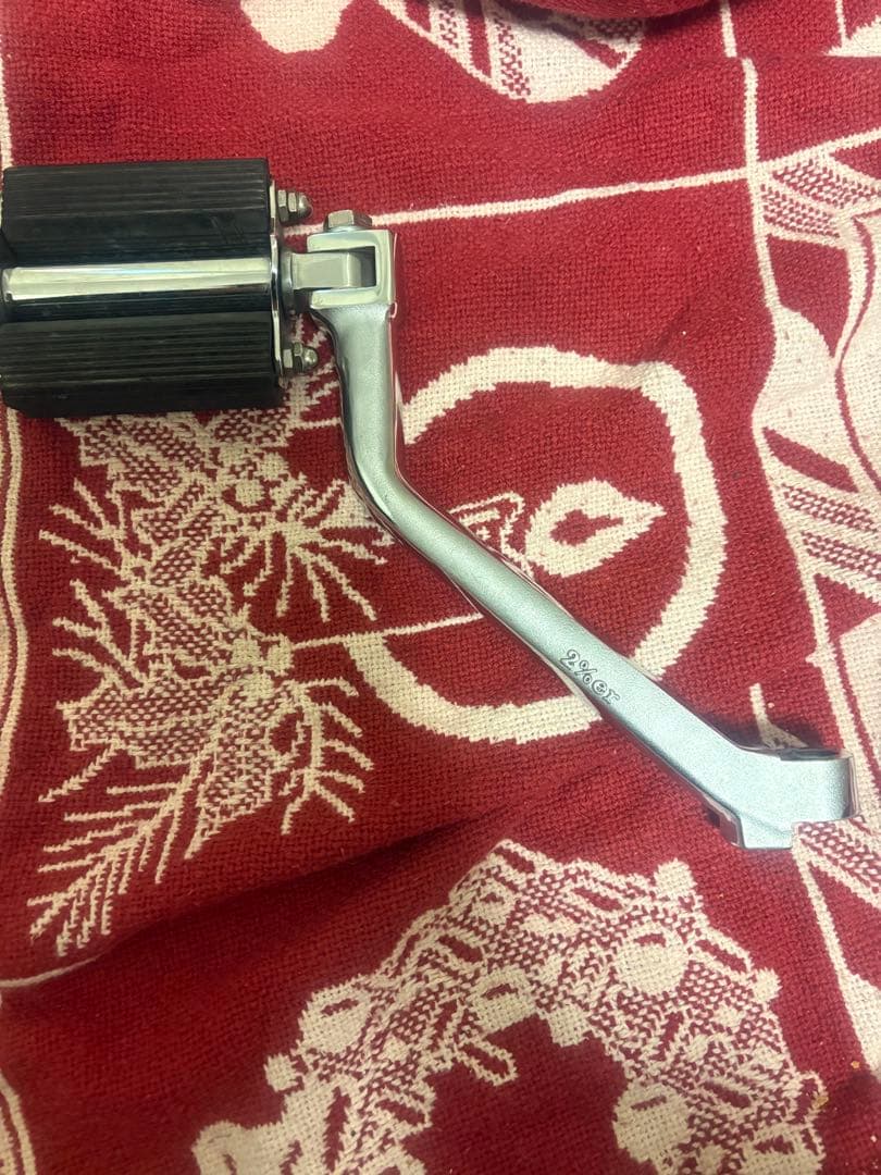 2%er SR400/500用バイシクルキックペダルキット　ブラック