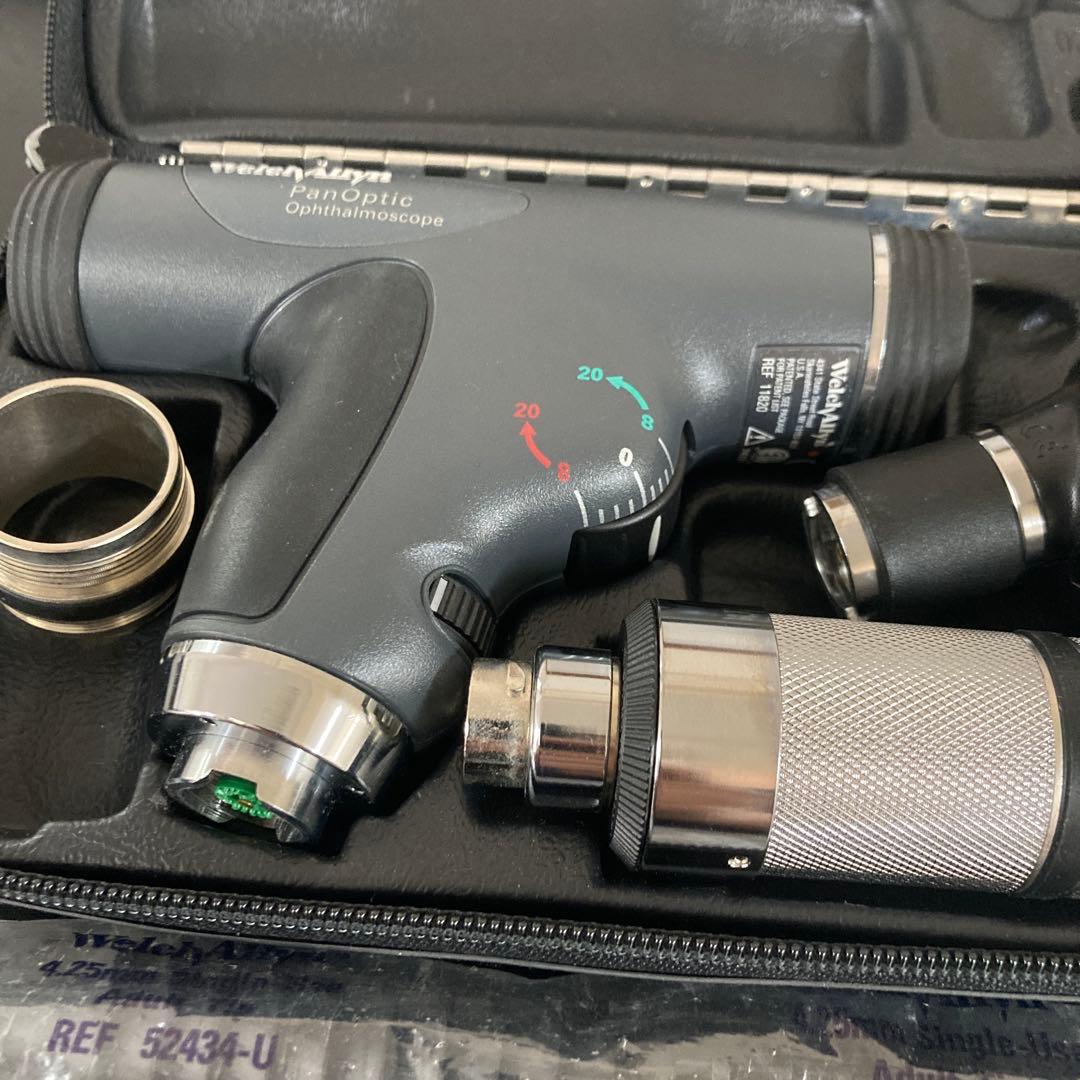 Welch Allyn 耳鏡・眼底鏡セット！カイロ神経学！機能神経学！医学！目！