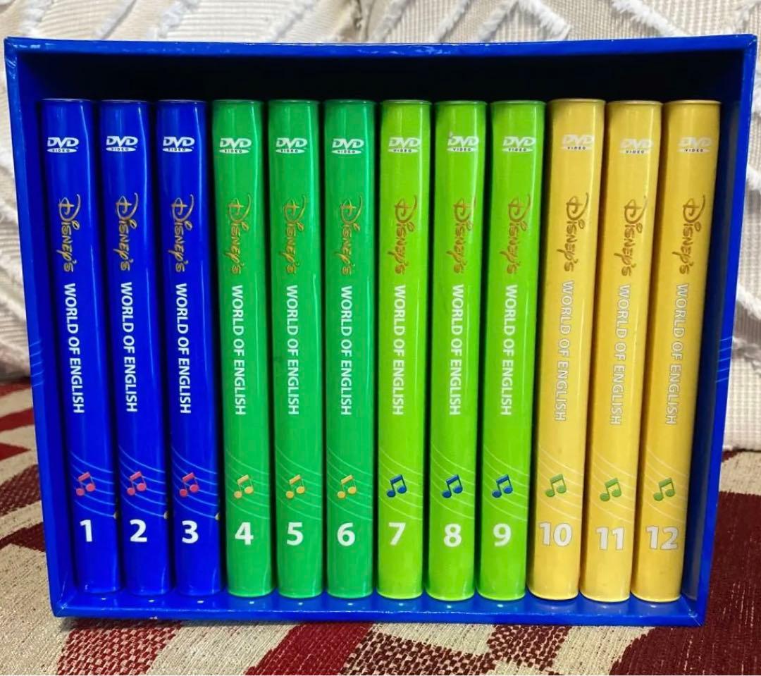 DWE ディズニー英語システム シングアロング DVD 12枚　旧子役　箱付き