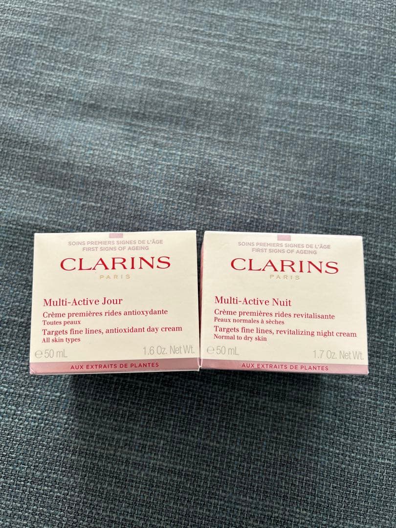 CLARINS Multi-Active Jour & Nuit セット