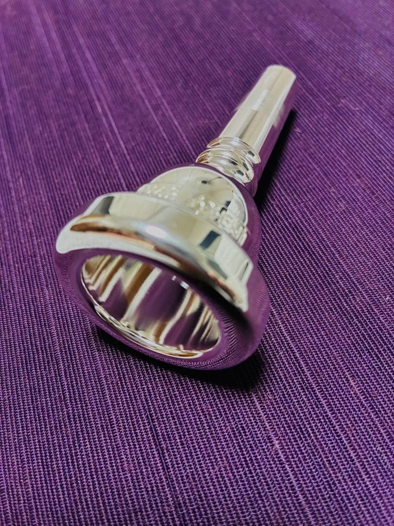 LASKEY ラスキー 59MD トロンボーン マウスピース 銀メッキ仕上げ