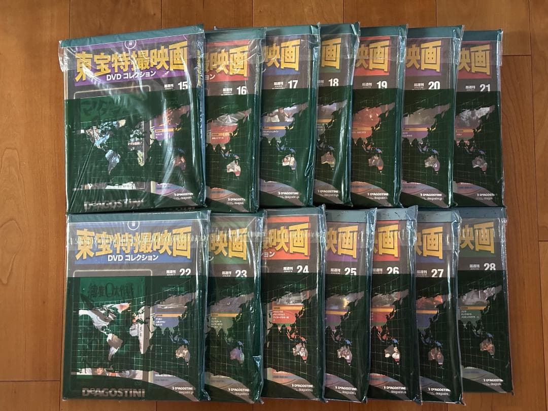 デアゴスティーニ 東宝特撮映画DVDコレクション 全65巻 バインダー1冊