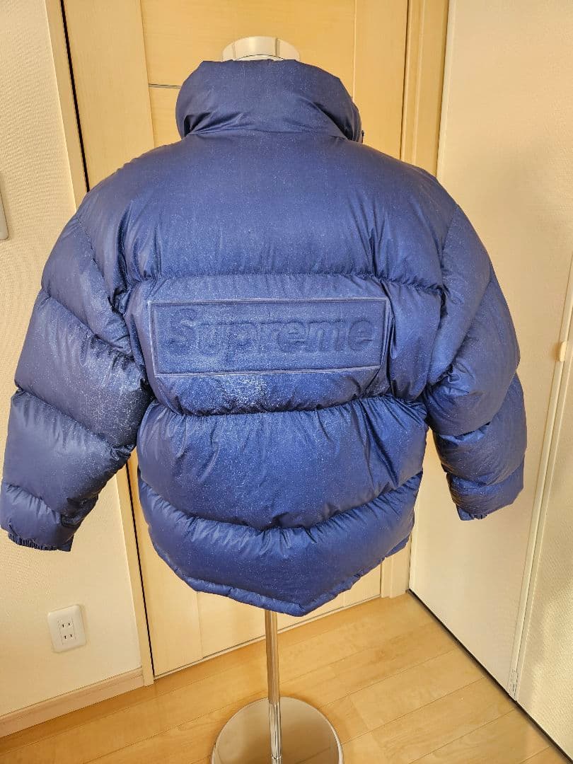 値下げ　Supreme Reflective Speckled ダウン