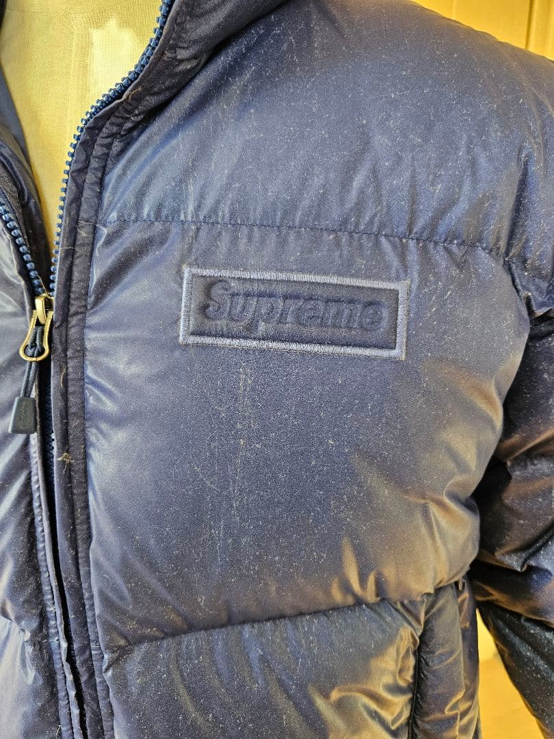 値下げ　Supreme Reflective Speckled ダウン