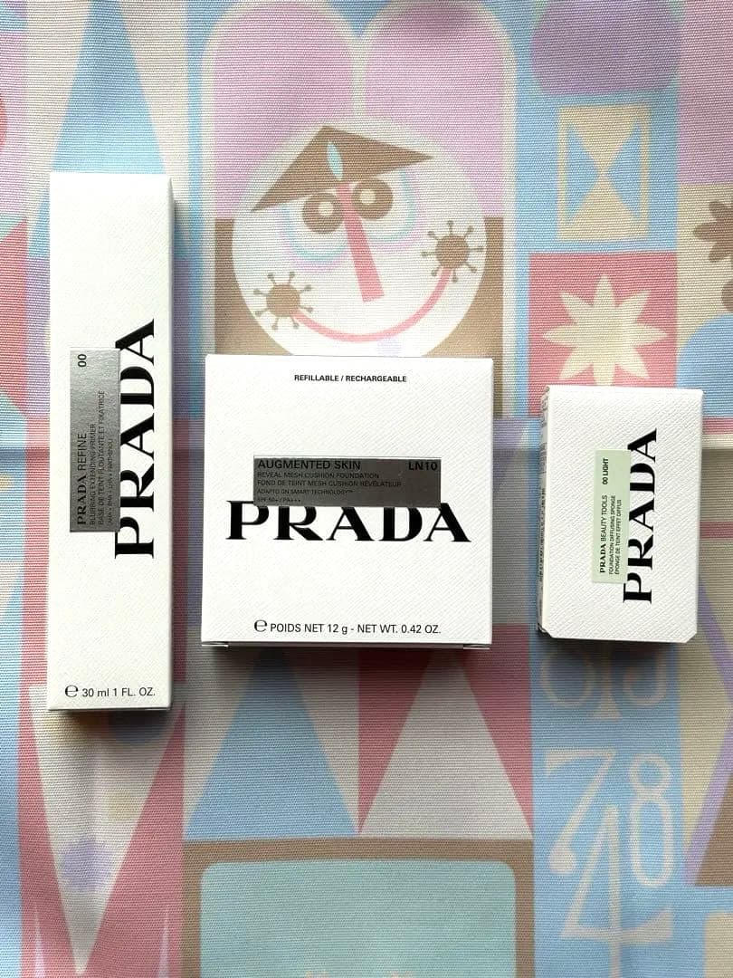 PRADAメッシュクッション・リファインブラーリングエクステンディングプライマー