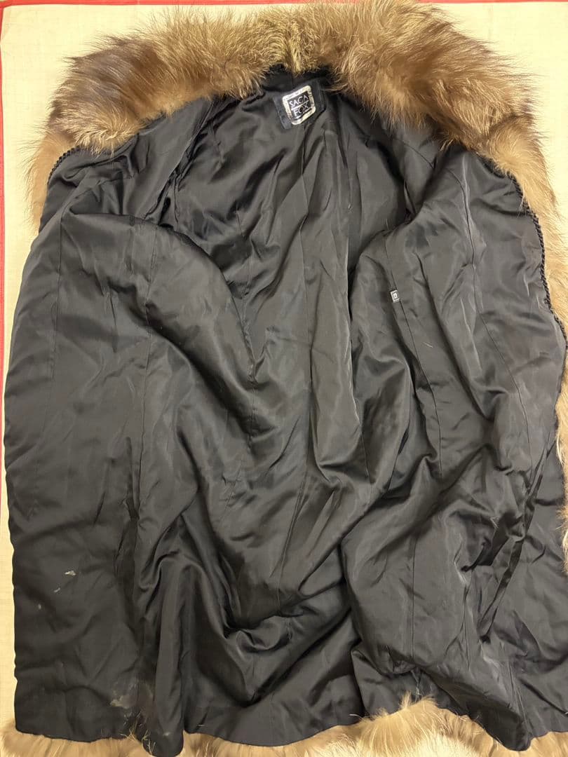 SAGA FOX フォックスファーロングコート 601262