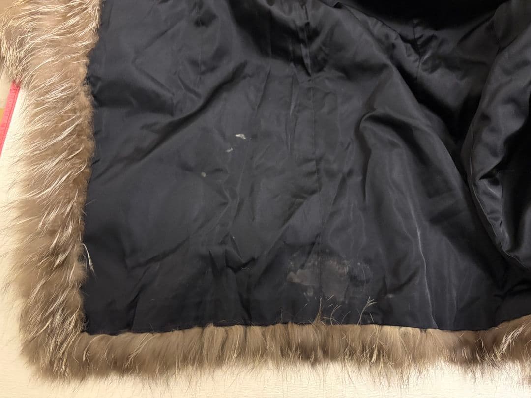 SAGA FOX フォックスファーロングコート 601262