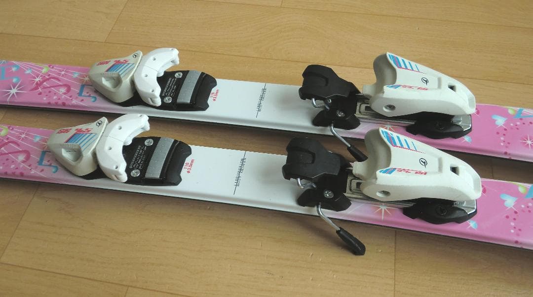 ■■送料無料■KAZAMA■子供用スキーフルセット■板116靴22■WAX済■■