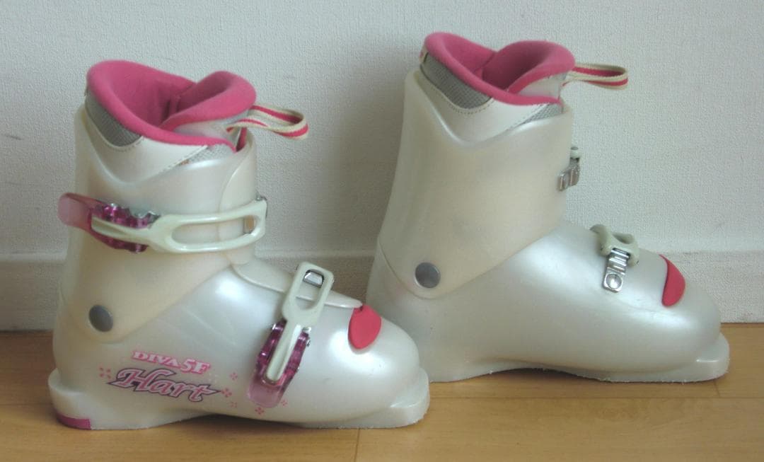 ■■送料無料■KAZAMA■子供用スキーフルセット■板116靴22■WAX済■■