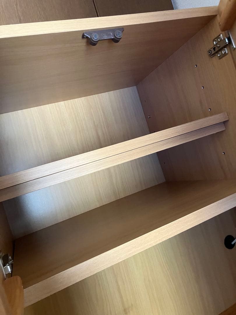 収納キャビネット ナチュラルウッド仕上げ