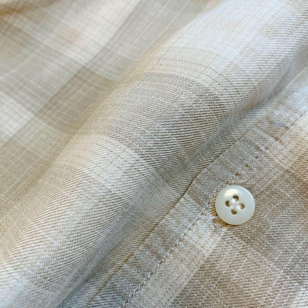 REMI RELIEF 長袖シャツ CHECK 2WAY SHIRT 24AW