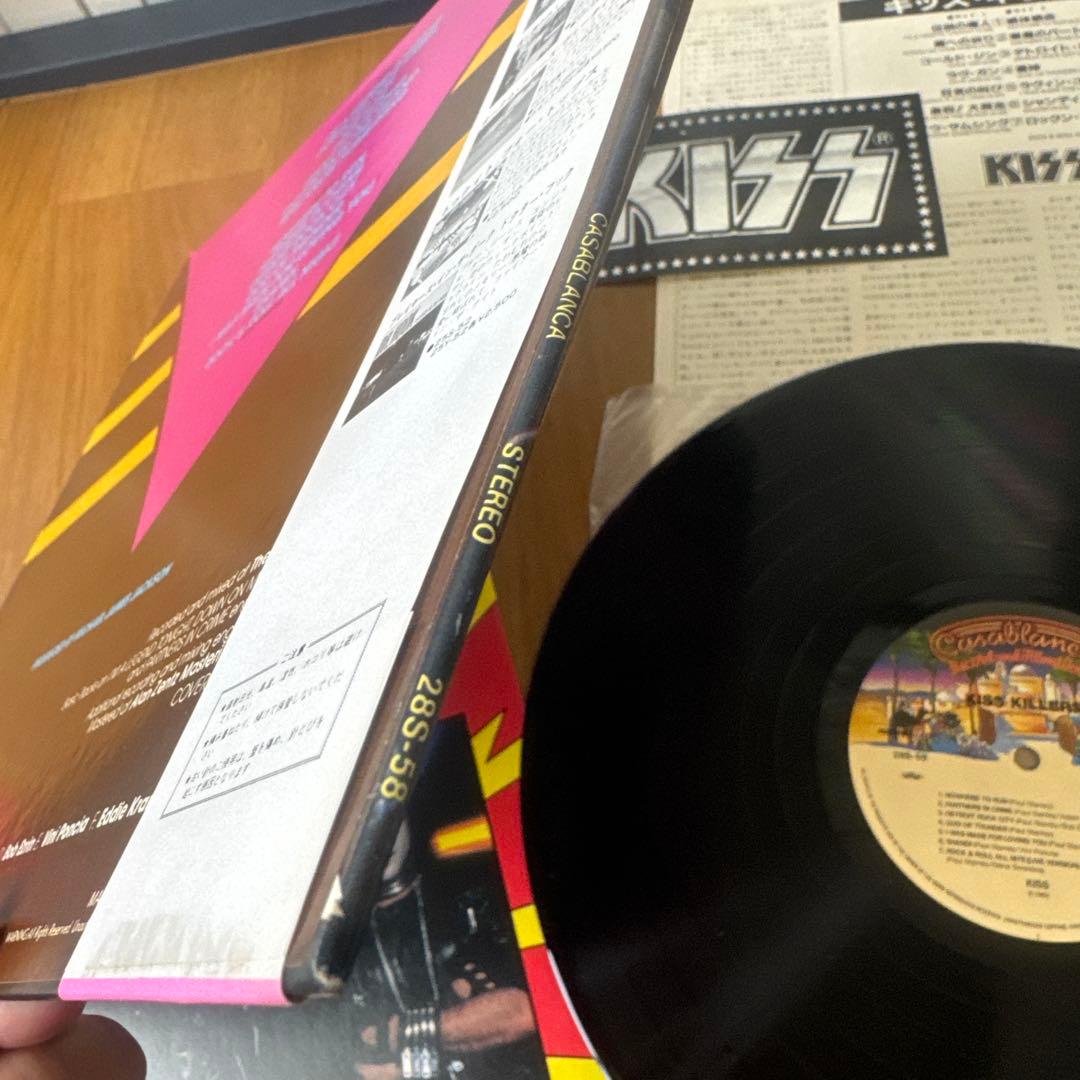 【専用】KISS KILLERS キラーズ LP レコード ステッカー付き