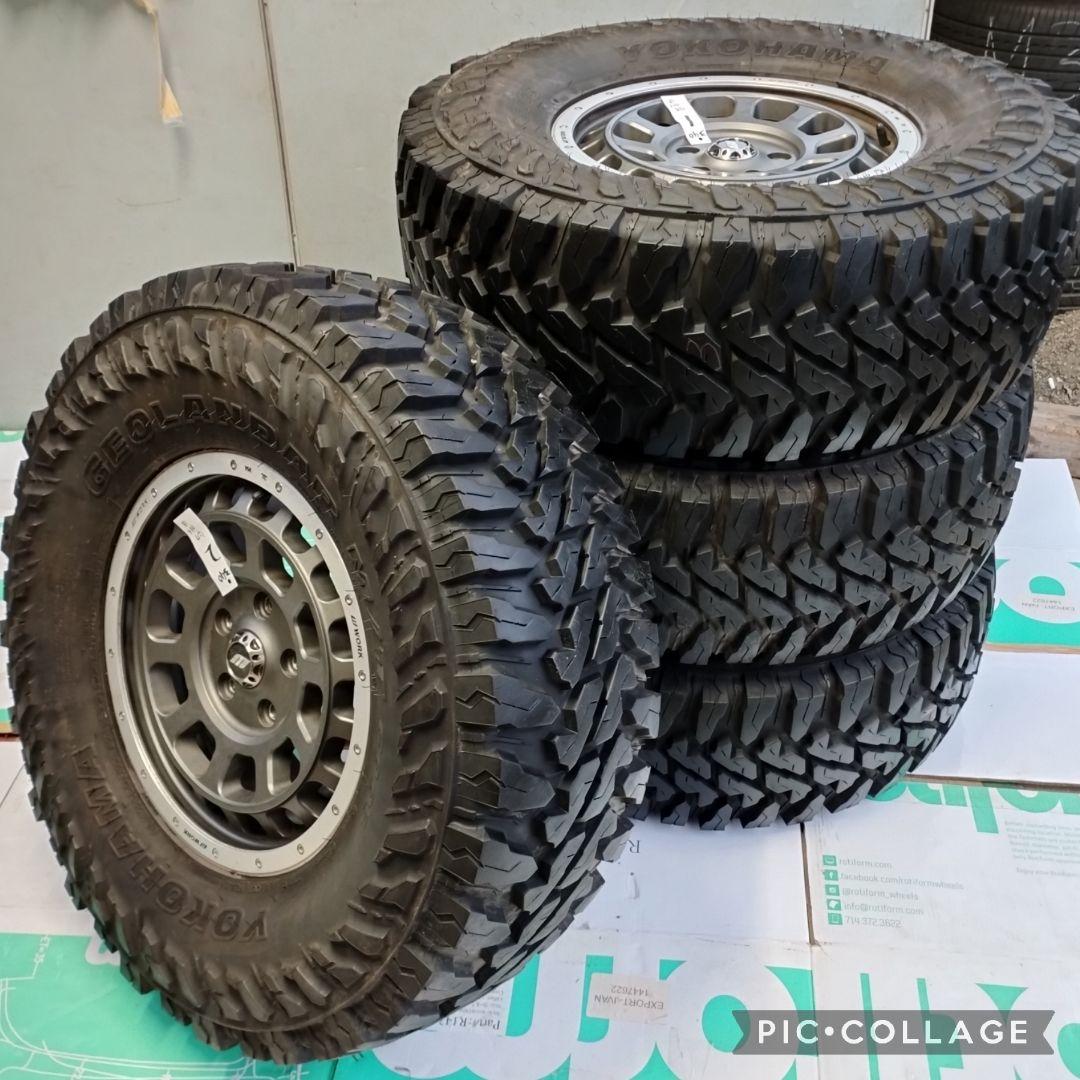 WORK CRAG T-GRABIC 17インチアルミホイール ヨコハマ ジオラ