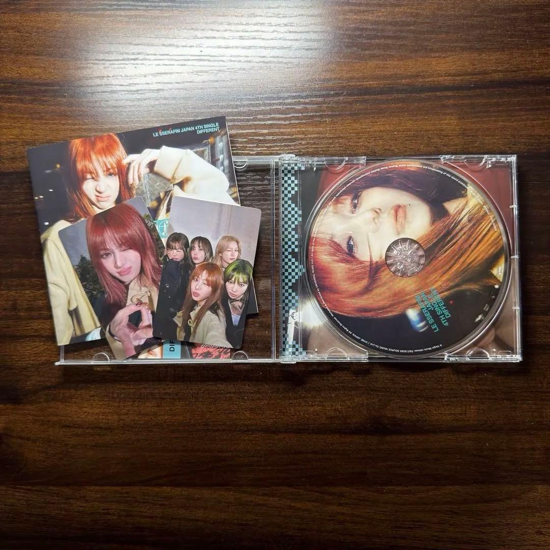 LE SSERAFIM \"DIFFERENT\" 10形態セット+付属ポスター