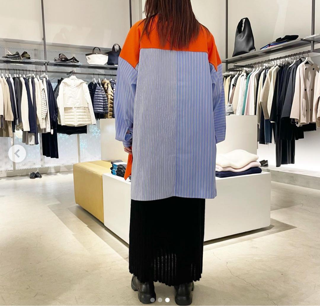 新品タグ付き　ENFOLD KNIT CARDIGAN SHIRT