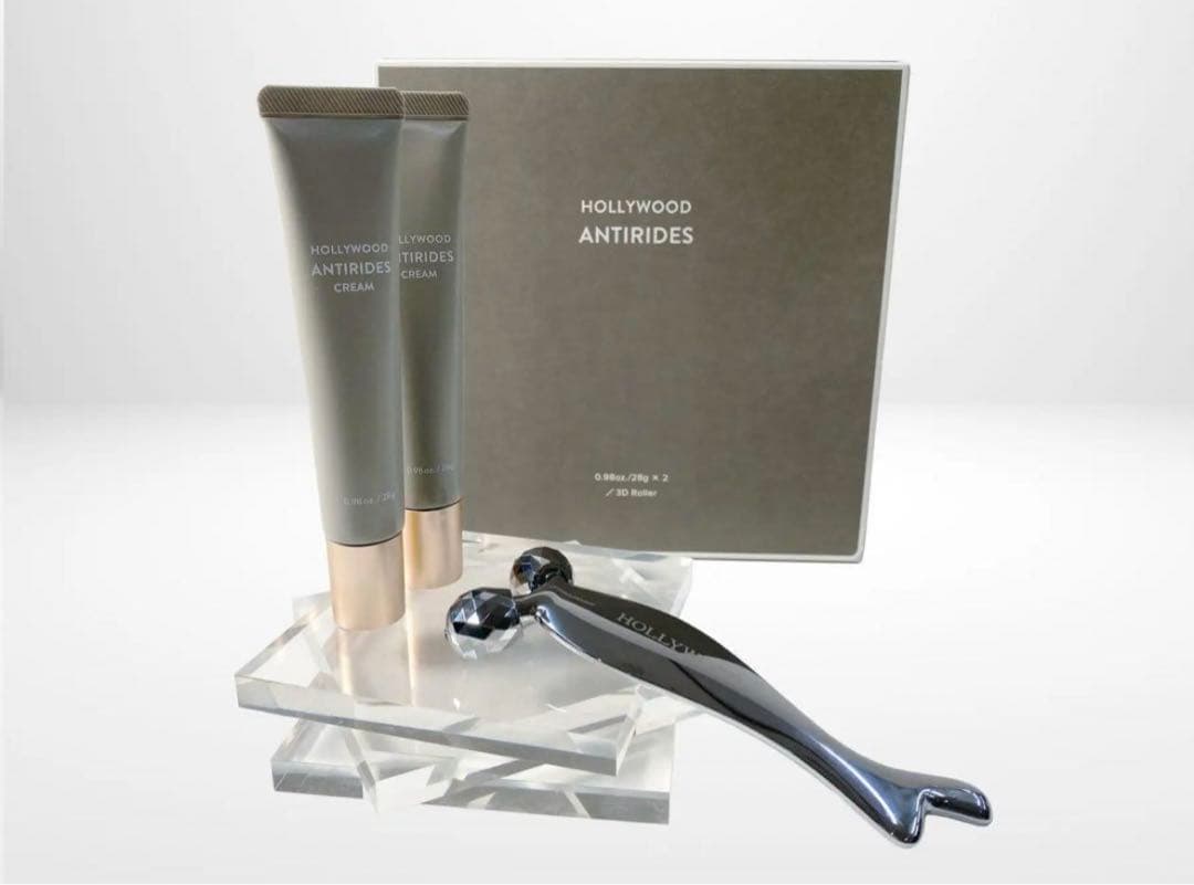 【限定商品】アンテリッドクリーム2本＆3Dローラーセット⭐︎ハリウッド化粧品