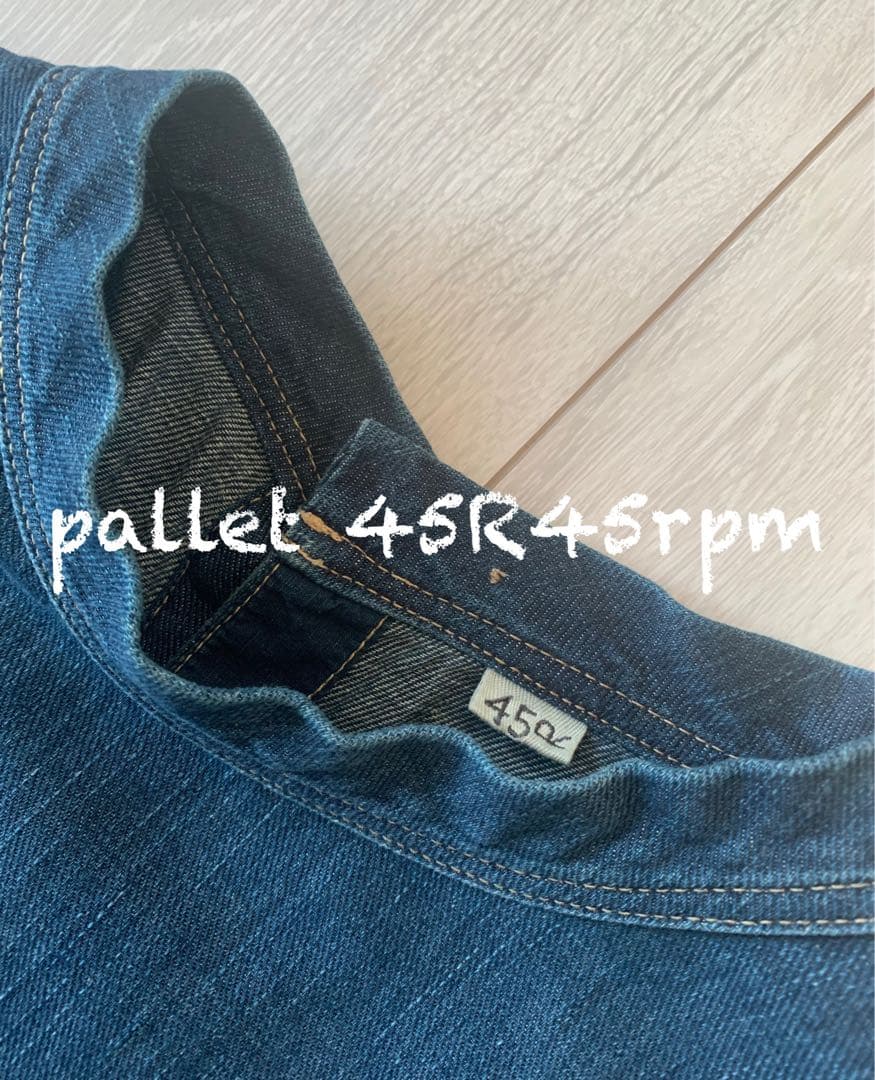 45R45rpm 本日専用です　45プチデニムのティアードフリル ドレス