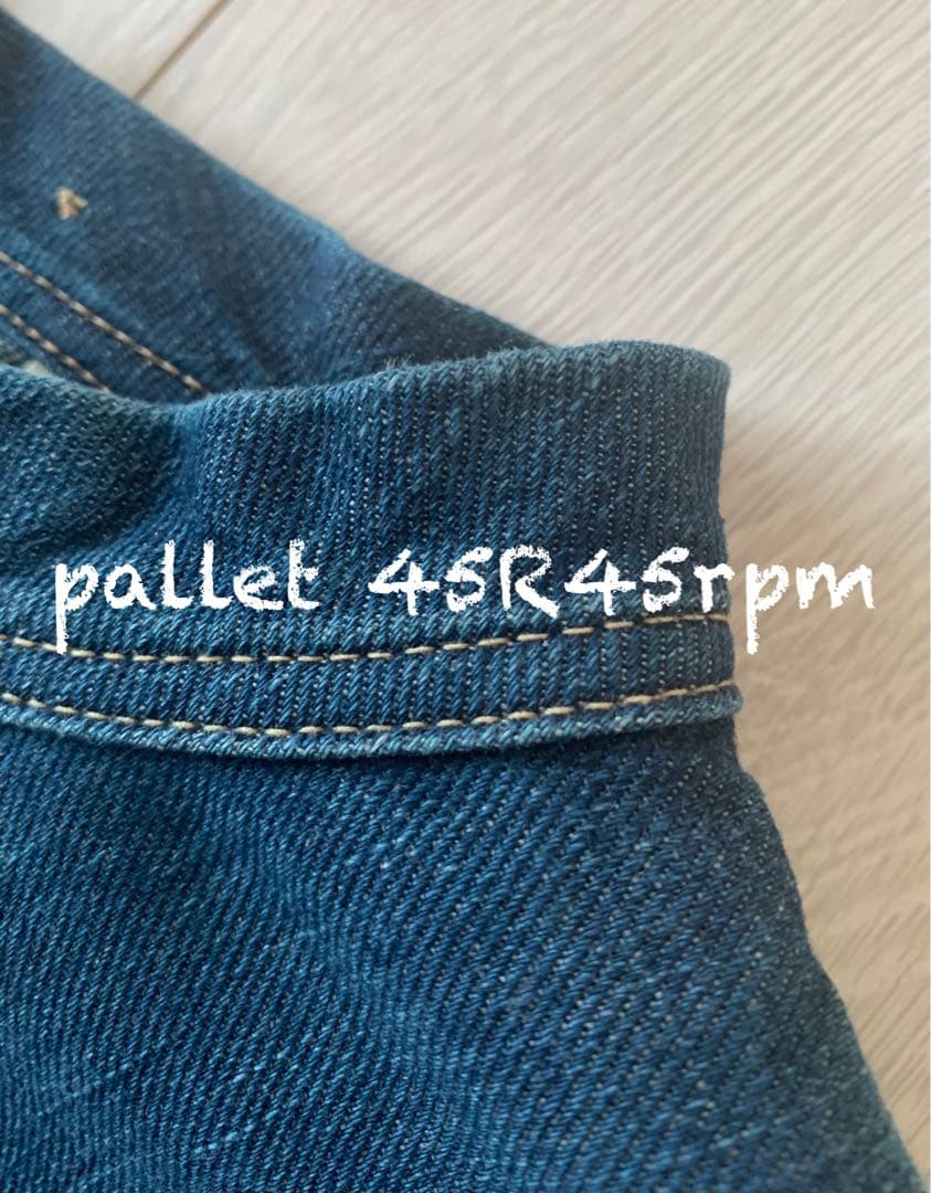 45R45rpm 本日専用です　45プチデニムのティアードフリル ドレス