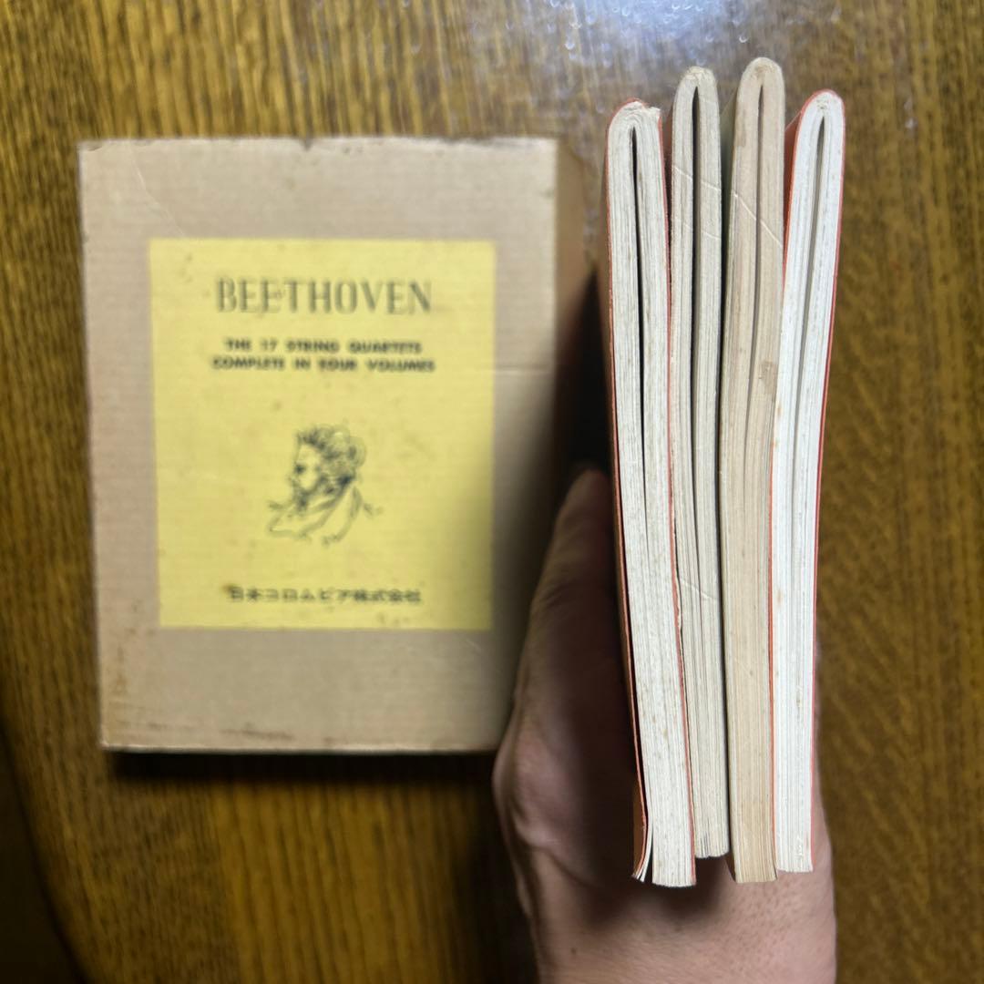 ベートーヴェン　スコア　日本コロムビア株式会社
