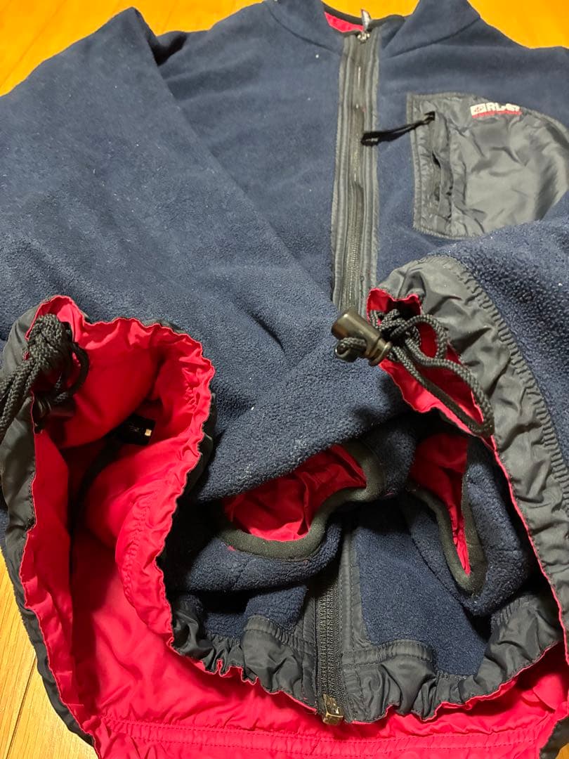 ラルフローレン ポロスポーツ RL-67 リバーシブル ナイロンフリース　XXL