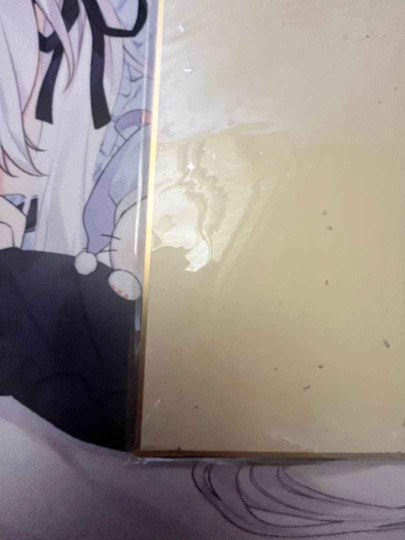 しらたま　つらら　色紙