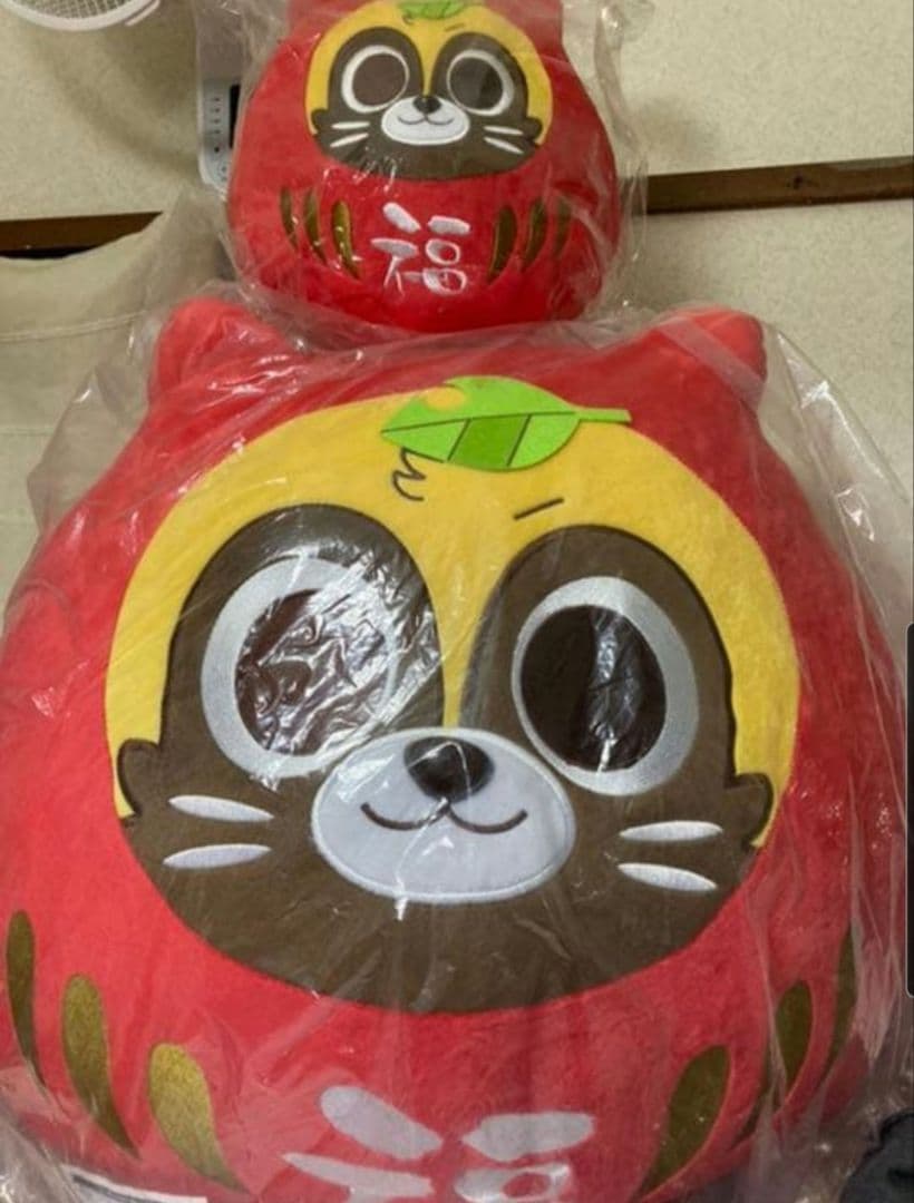 うらたぬき　特大　やまだるま　ぬいぐるみ　やまだぬき