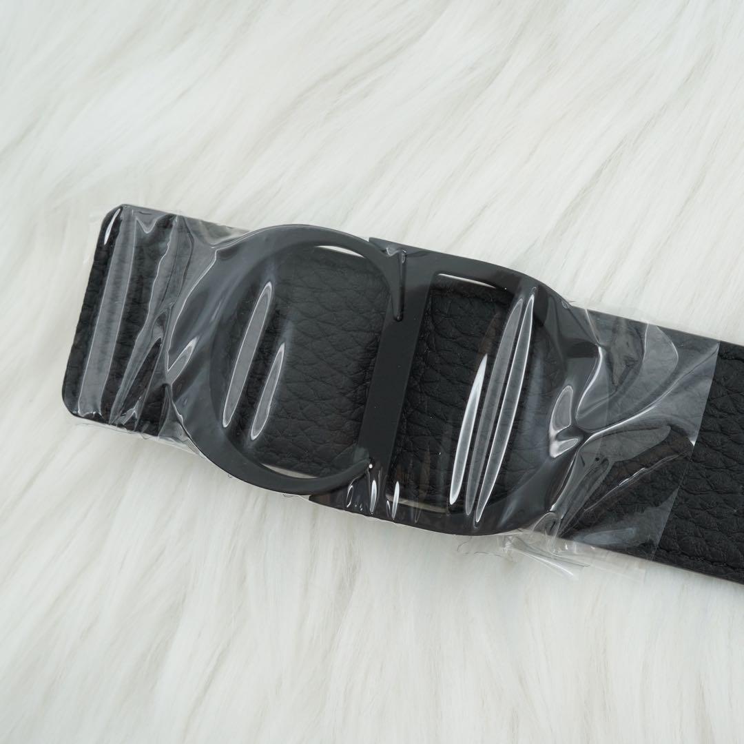 未使用品　箱・カード付き　Christian Dior ベルト　CDロゴグラム