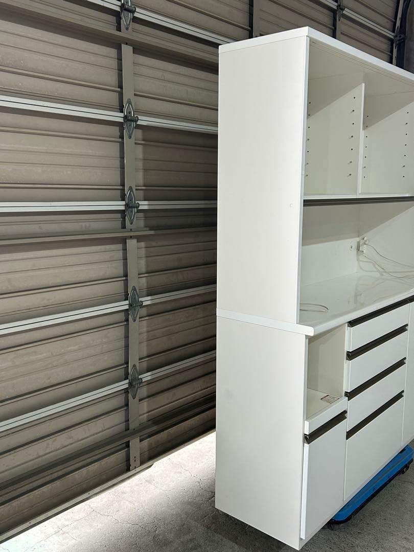 ニトリ キッチンボード ラピス 140 ホワイト 松田家具