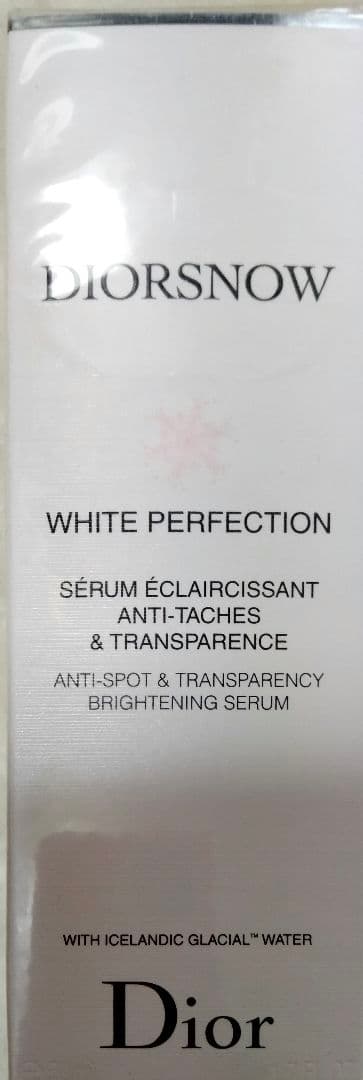 ディオール　ホワイトパーフェクト トランスペアレンシー ブライトニング セラム