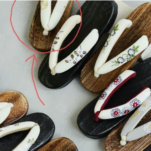 Utatane×ニコアンティーク 新品 三点セット(帯・下駄) 　 個性派