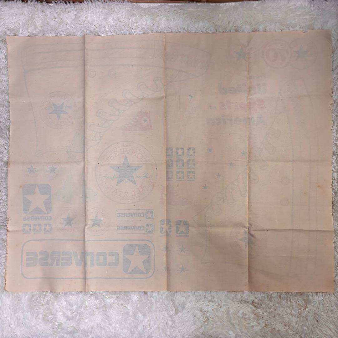 【レア】1987年製 70周年記念 コンバース 販促用 ヴィンテージ ホワイト