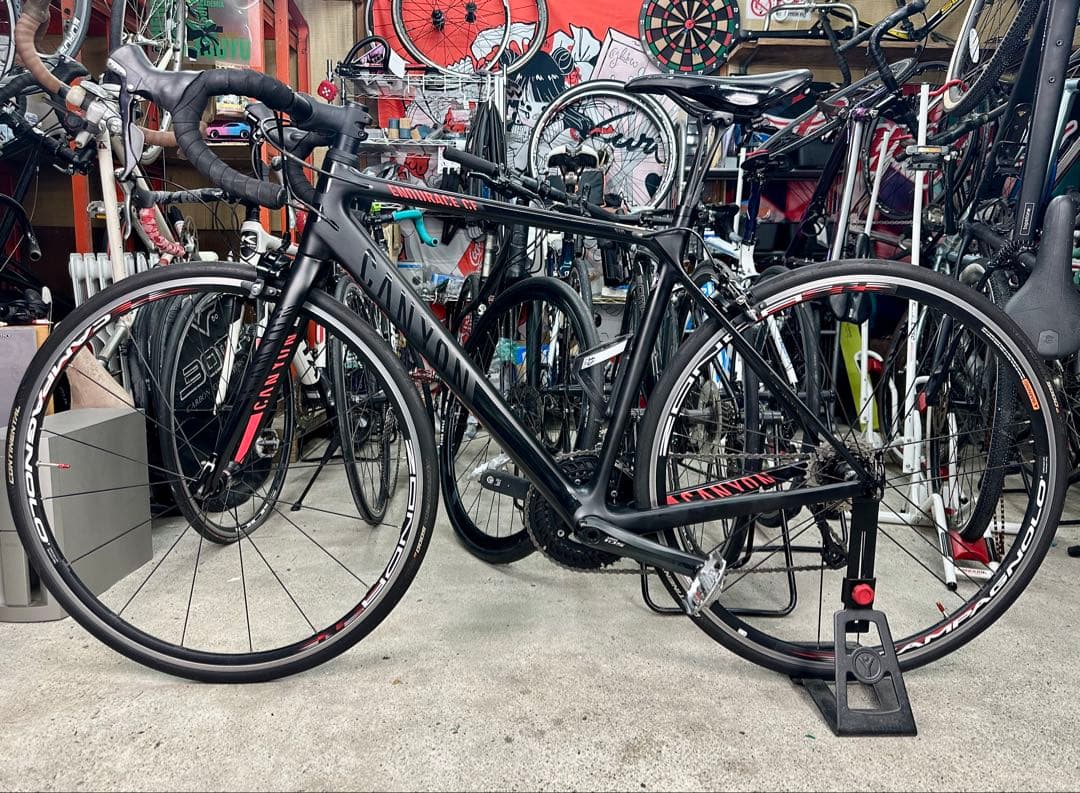 CANYON ENDURACE CF 8.0基本分解発送送料無料！完成車配送も！